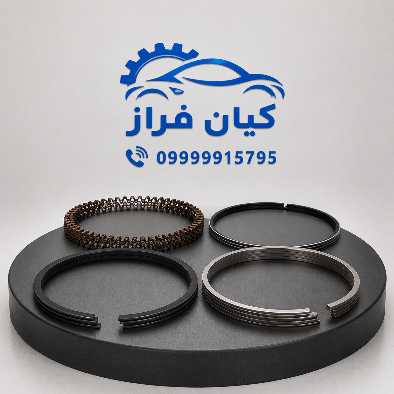 رینگ پیستون TP سایز 0.50 (تعمیر دوم) موتور Z24 نیسان وانت زامیادی برند ...