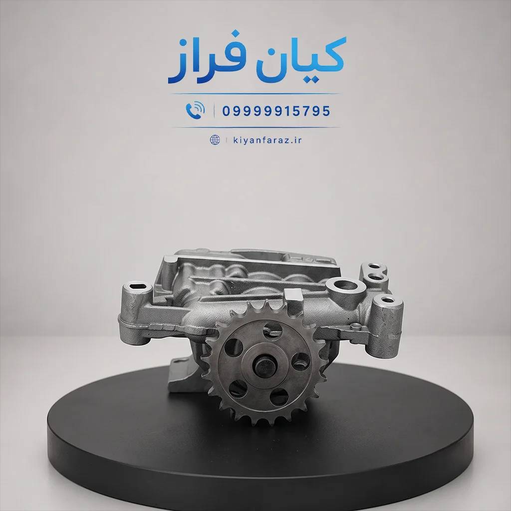 اویل پمپ (پمپ روغن) 21 دندانه موتور TU3 پژو 206 تیپ 2 کد 0360101599 برند ...