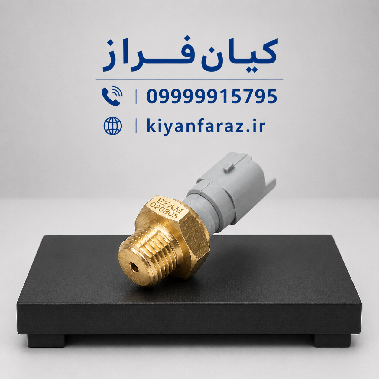 فشنگی (سنسور) فشار روغن موتور TU3 / TU5 پژو 206 برند عظام