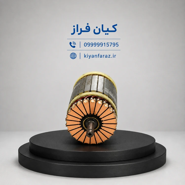آرمیچر استارت دو ذغاله موتور XU7P آریسان 2 برند آی آر امکو IREMCO