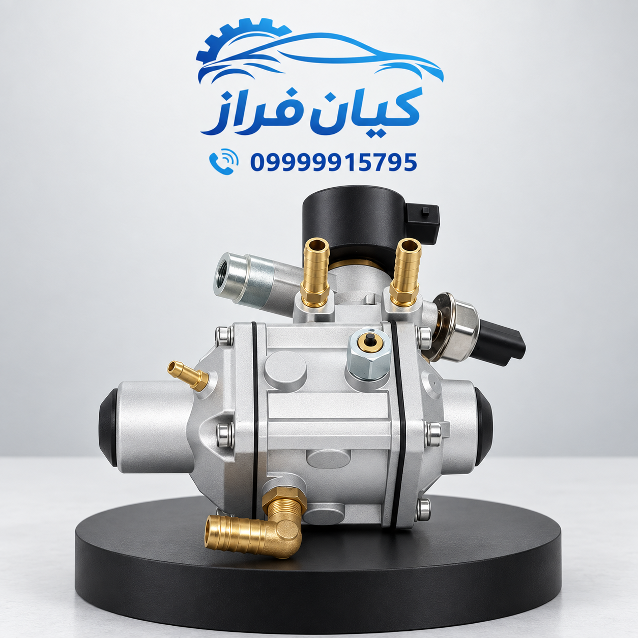 رگولاتور کامل سیستم گاز LAE سازه پویش موتور XU7 پژو 405 دوگانه‌سوز برند ...