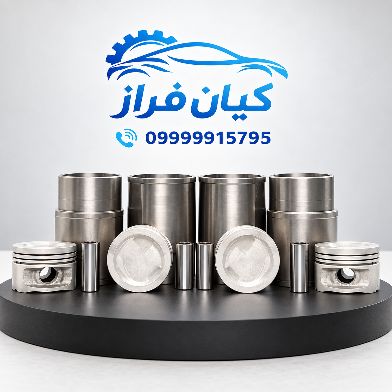 پیستون سایز استاندارد با بوش پلاتو پژو 405 موتور 2000 کاربراتوری ...